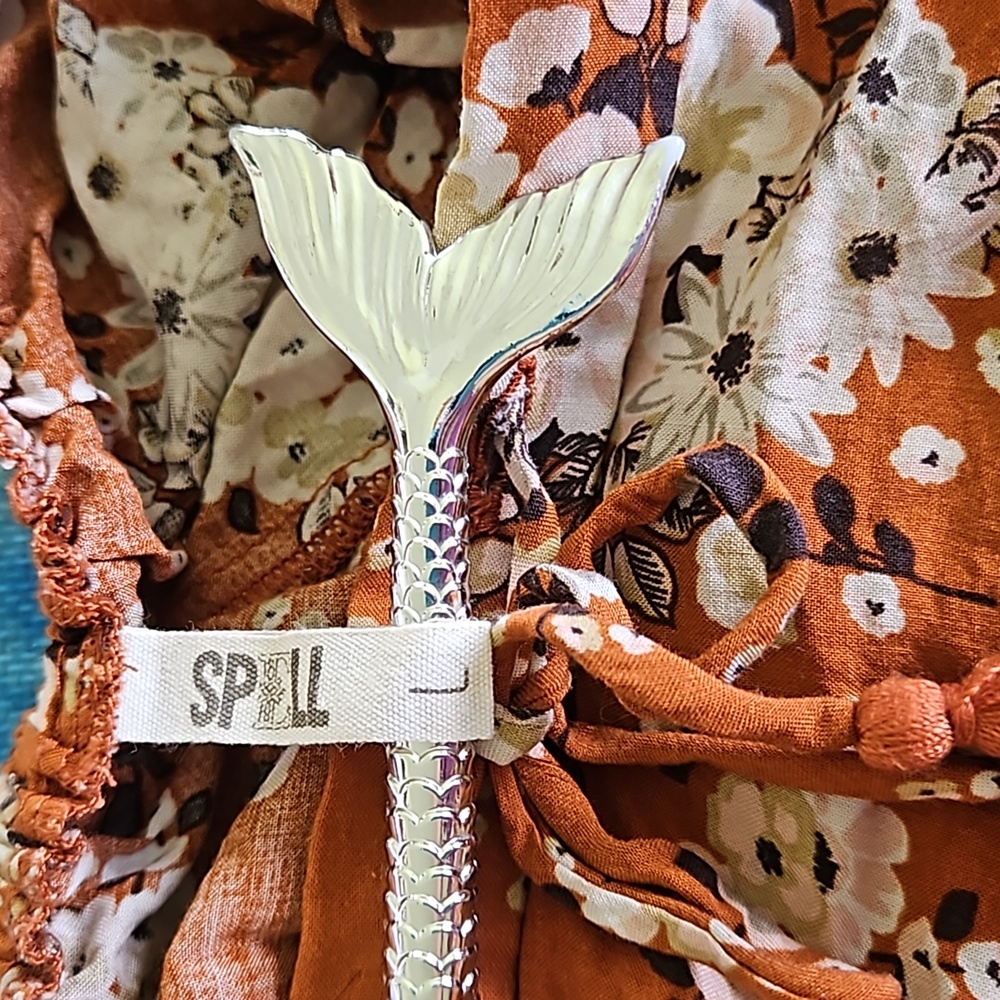 Spell & The Gypsy Collective Gypsy Dancer Shorts Maple Size L - Picture 12 of 16